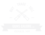 Guns Galore Logo White