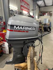 1996 Mariner 40 Hp 2 Stroke Oil Injection 1