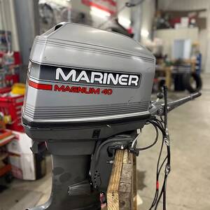 1996 Mariner 40 Hp 2 Stroke Oil Injection 1